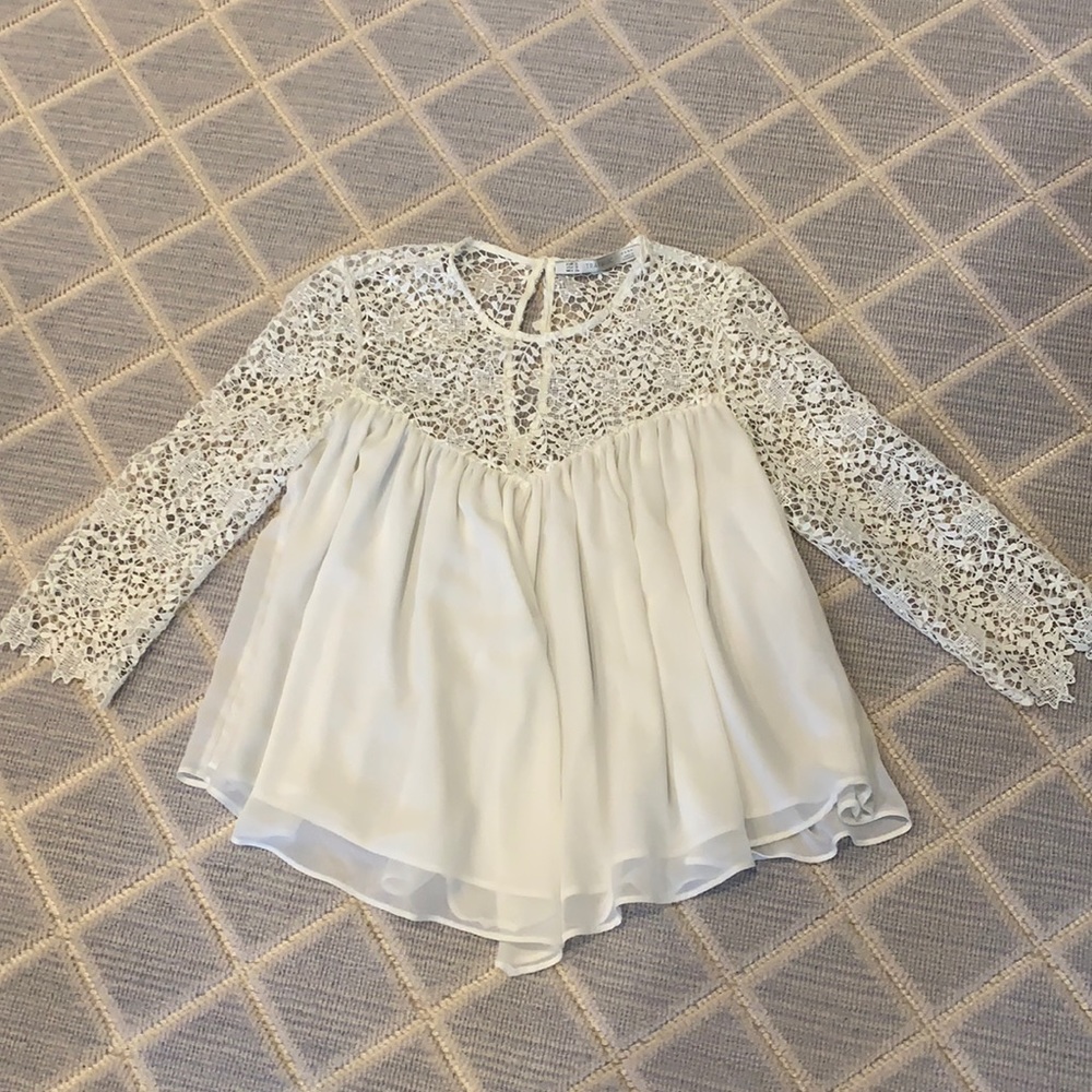 Zara Lace top